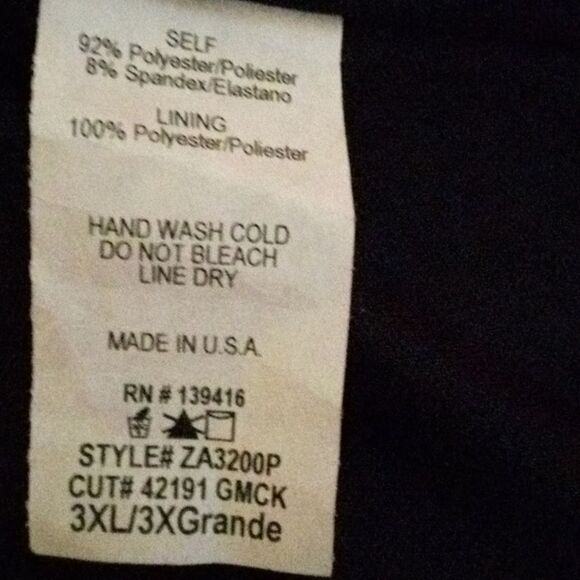 ZENOBIA PLUS SIZE LADIES MIDI DRESS - Picture 4 of 4